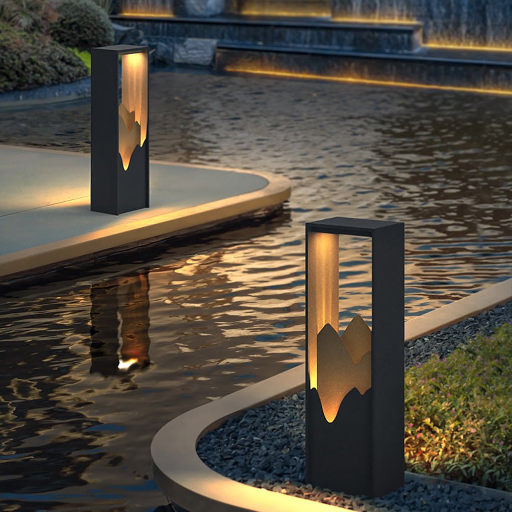 Berta LED Scenery Landscape Steel Outdoor Path Lights
