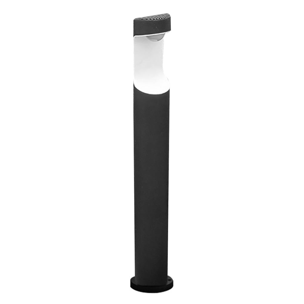 Thresher Modern Moon Outdoor Post Light