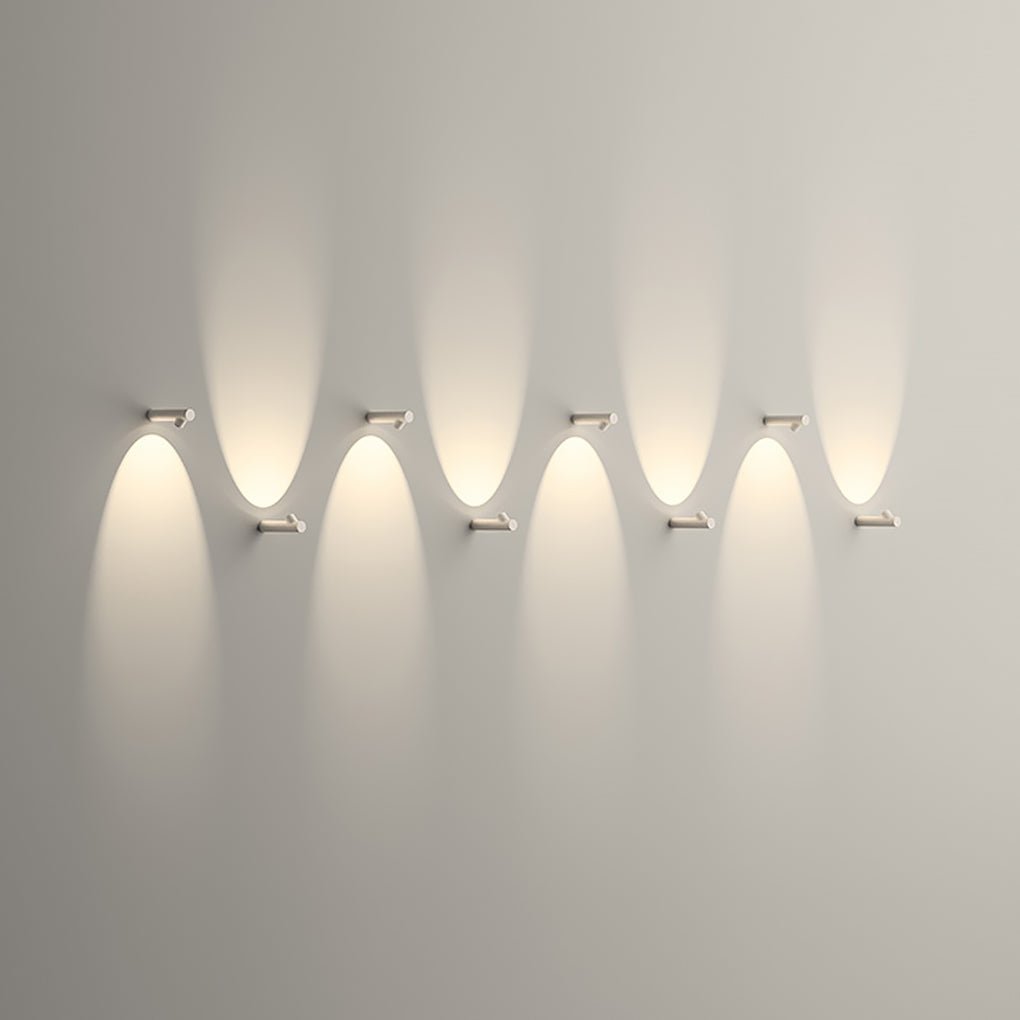 Darel Round Tube LED Modern Outdoor Wall Lights