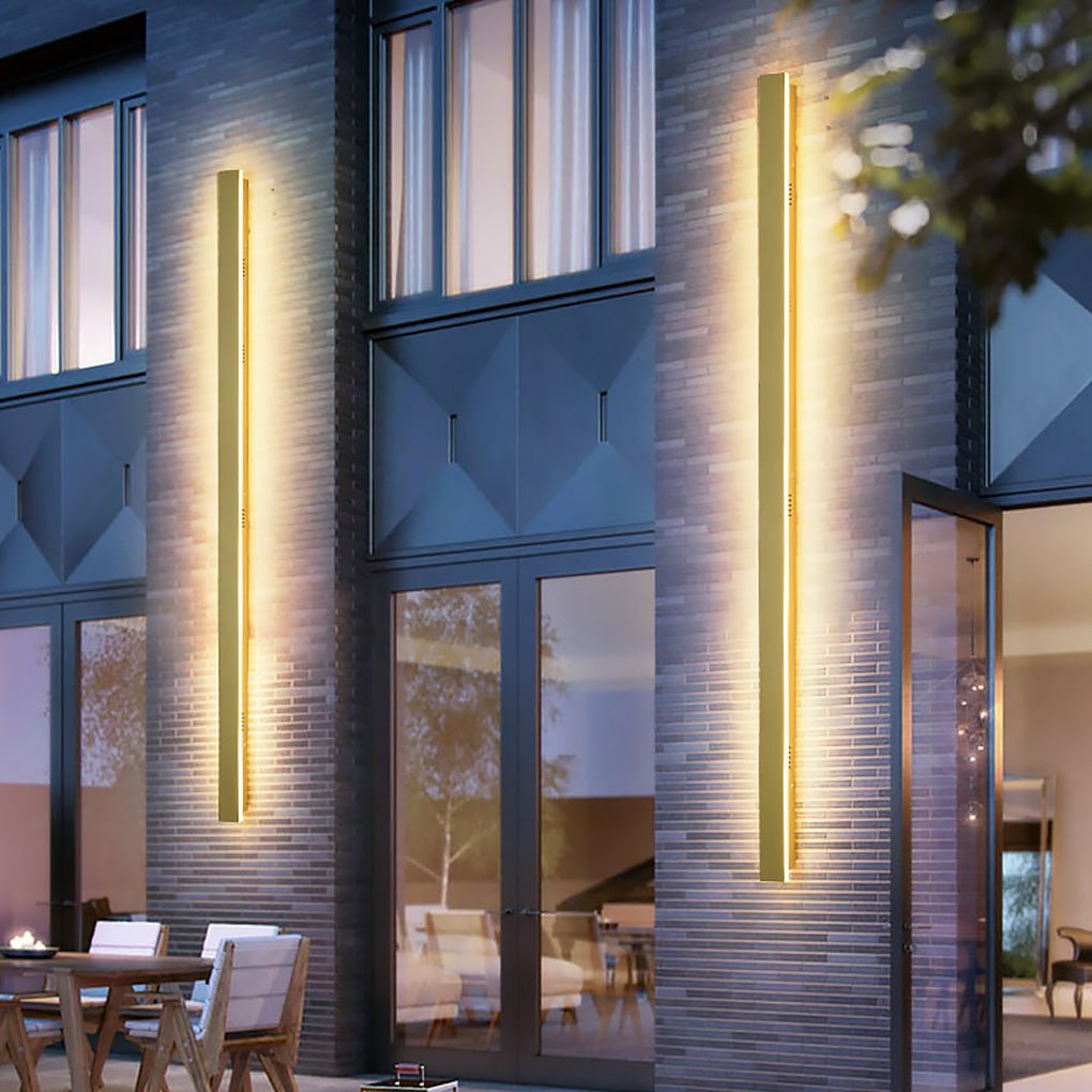 Brittany Rust-proof Linear LED Outdoor Sconces Wall Lights