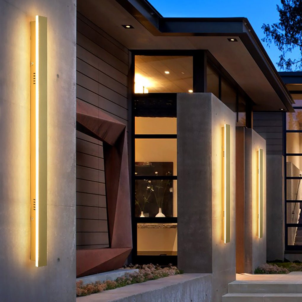 Brittany Rust-proof Linear LED Outdoor Sconces Wall Lights