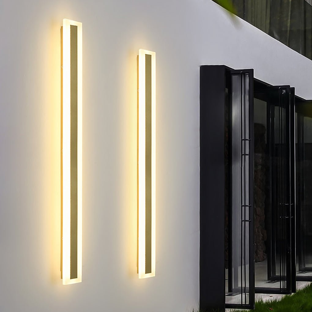 Brittany Rust-proof Linear LED Outdoor Sconces Wall Lights
