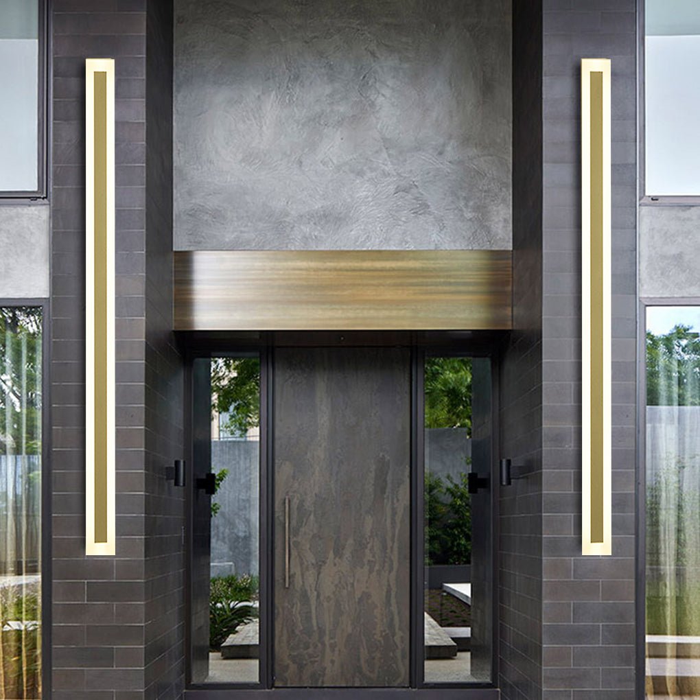 Brittany Rust-proof Linear LED Outdoor Sconces Wall Lights