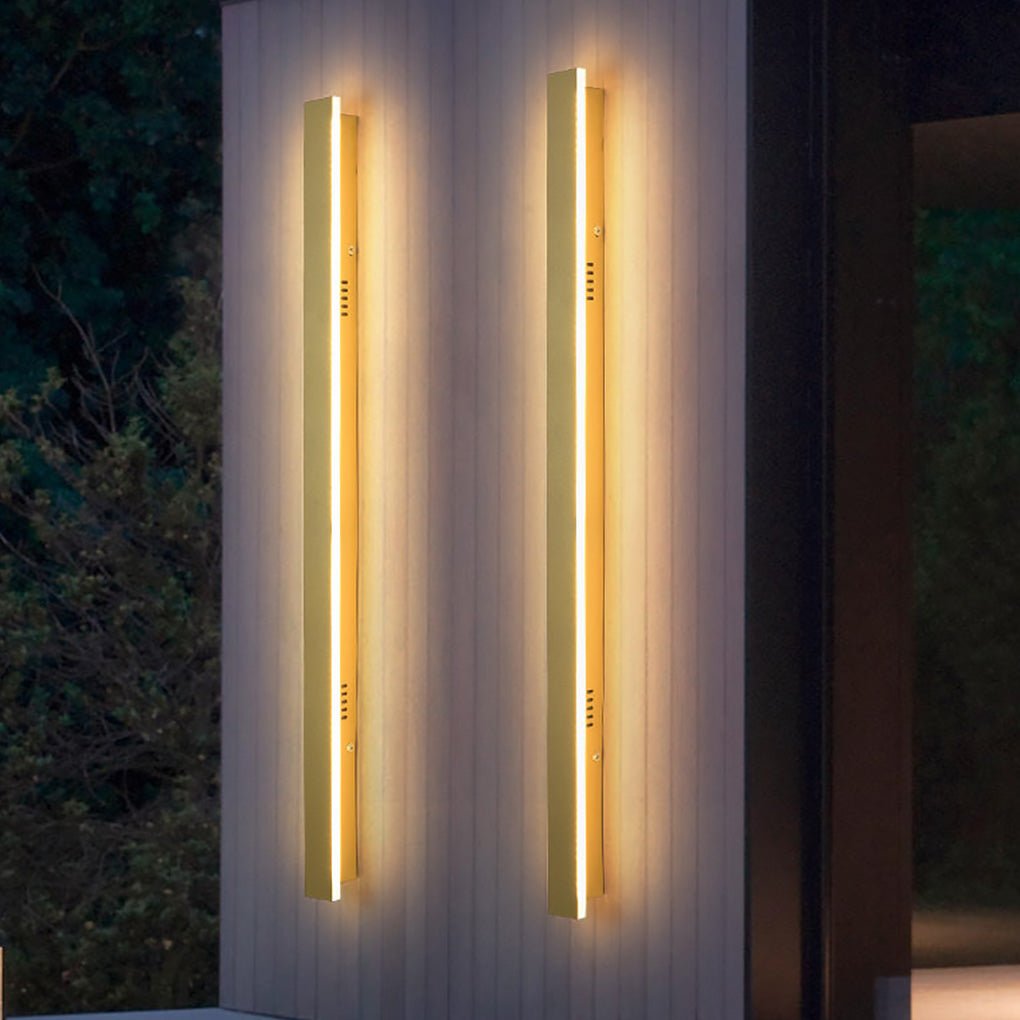 Brittany Rust-proof Linear LED Outdoor Sconces Wall Lights