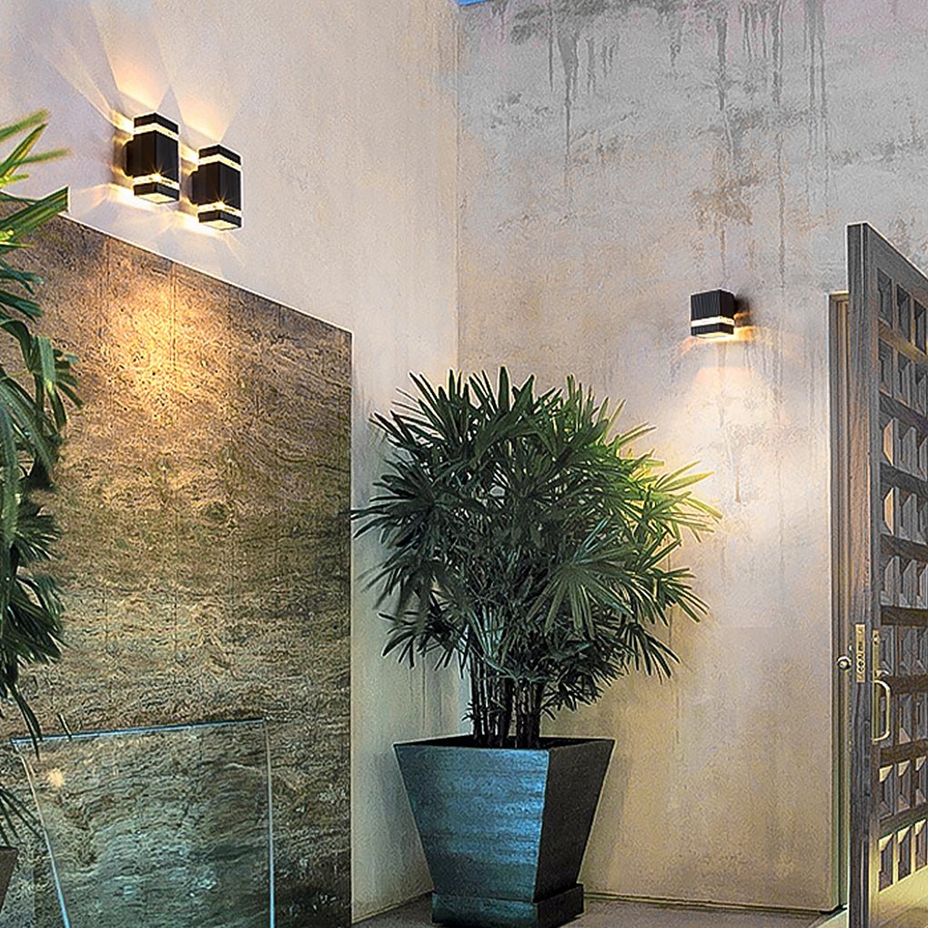 Rejoicing Square Round Modern Wall Sconces