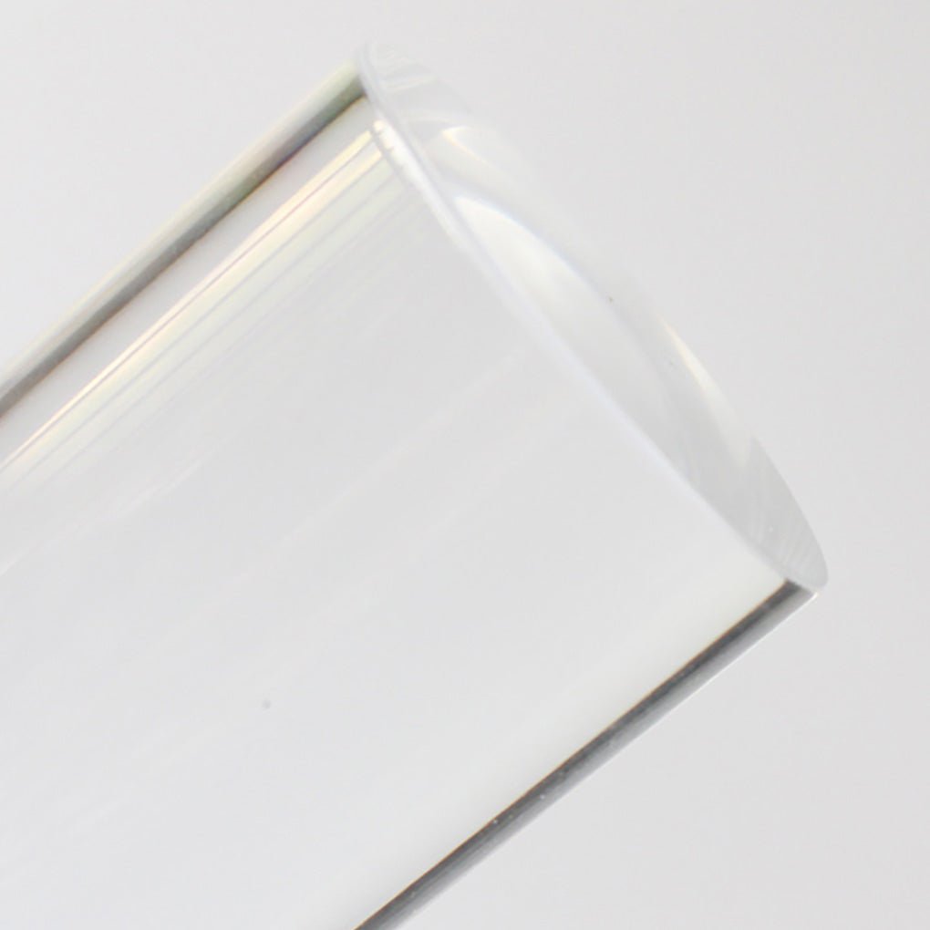 Ryan Transparent Modern Outdoor Pathway Bollard Lights