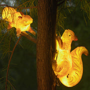 Giles Solar Animal LED Art Resin Outdoor Hanging Lights
