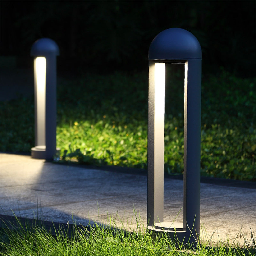 Pamela Classic Modern Outdoor Pillar Lights