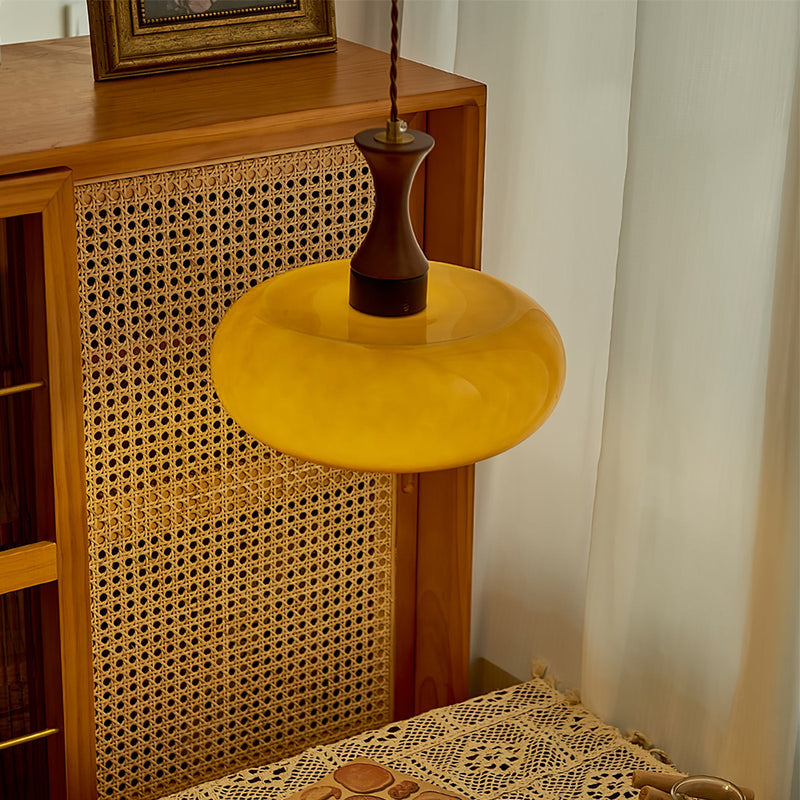Arisha Vintage LED Glass Pendant Light Living Room - Neutral Decor