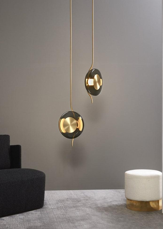 Umirus Modern Minimalist Glass Pendant Lamp-Neutral Decor