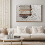 Wabi-Sabi Layered Texture Painting - Neutralighting