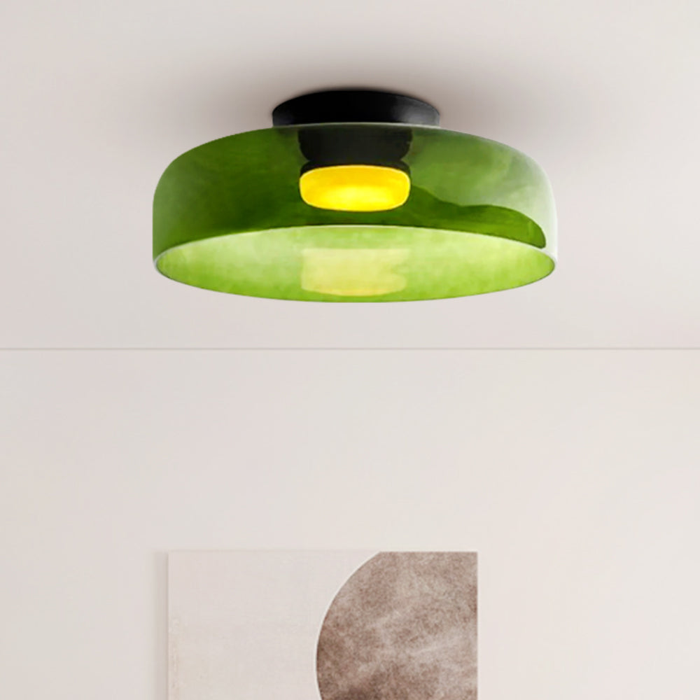 Aria Modern Simple Creative Glass Flush Mount Ceiling Light - Neutral Decor