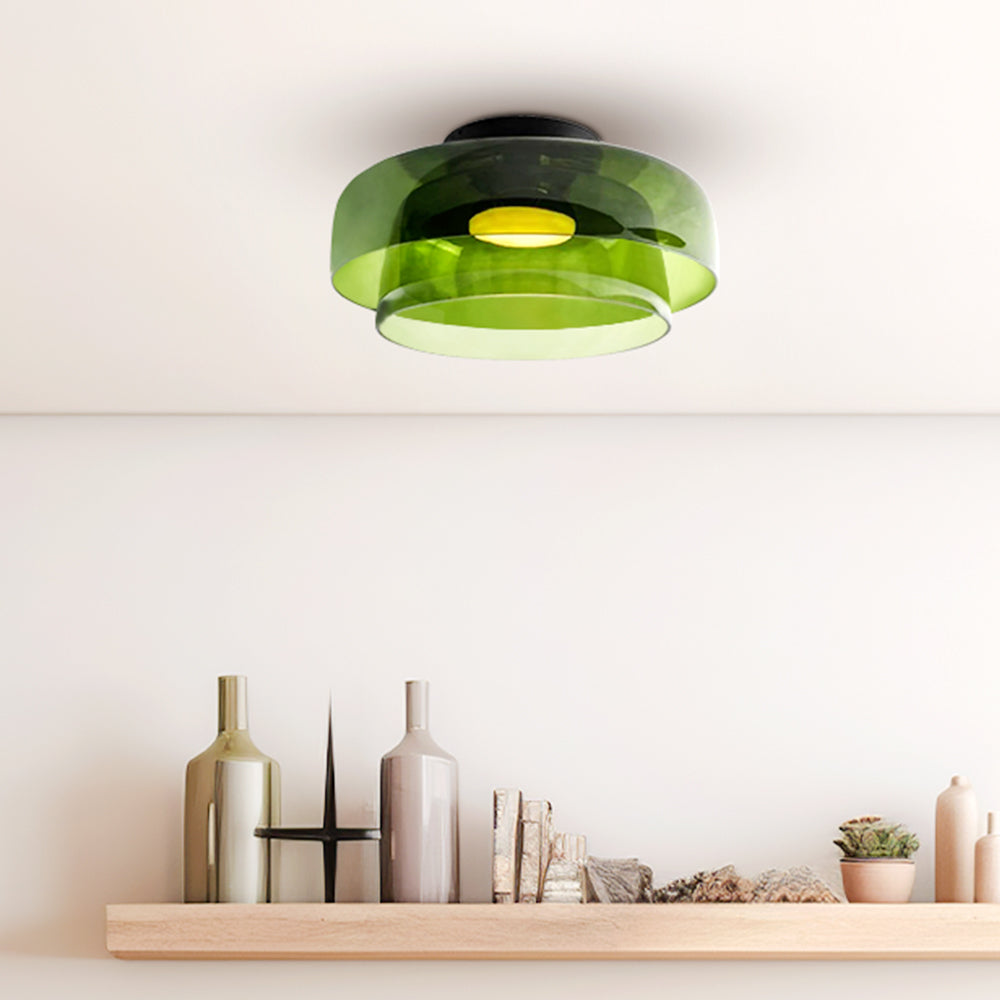 Aria Modern Simple Creative Glass Flush Mount Ceiling Light - Neutral Decor