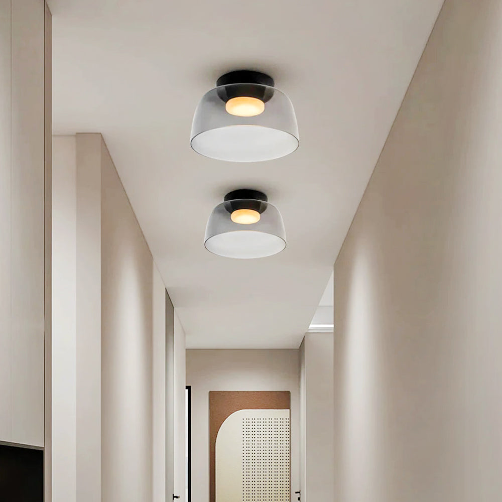 Aria Modern Simple Creative Glass Flush Mount Ceiling Light - Neutral Decor