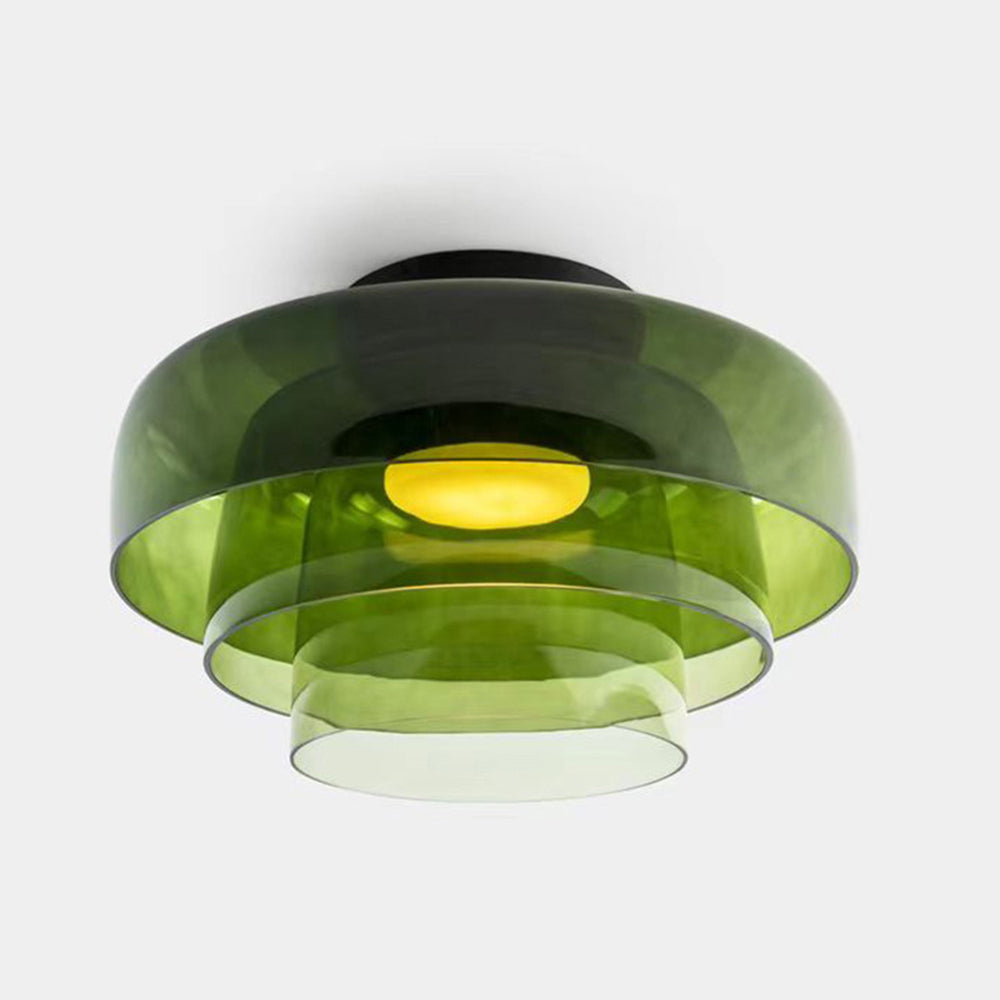 Aria Modern Simple Creative Glass Flush Mount Ceiling Light - Neutral Decor