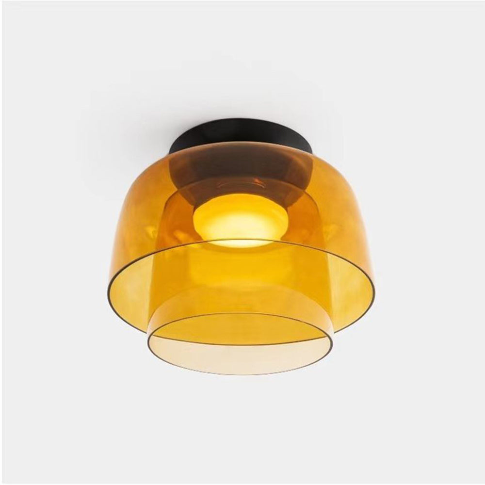 Aria Modern Simple Creative Glass Flush Mount Ceiling Light - Neutral Decor