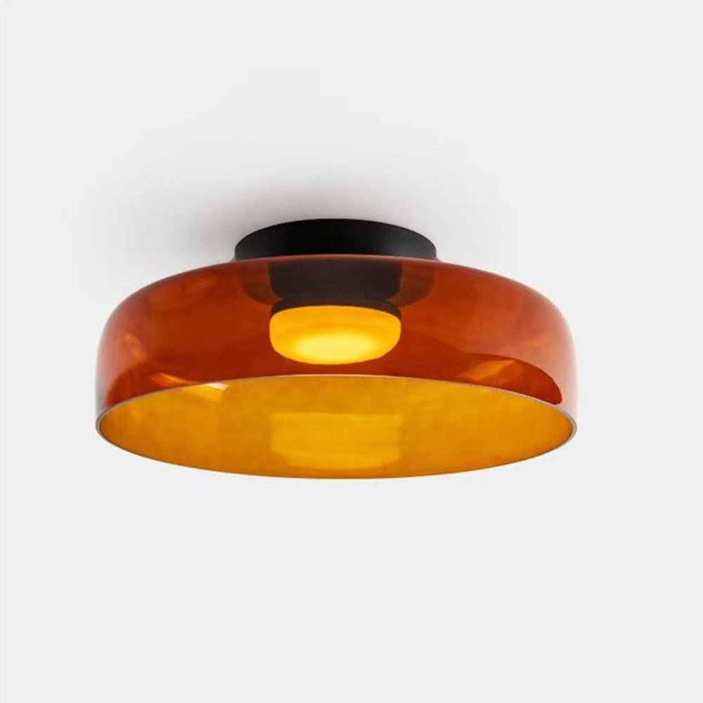 Aria Modern Simple Creative Glass Flush Mount Ceiling Light - Neutral Decor