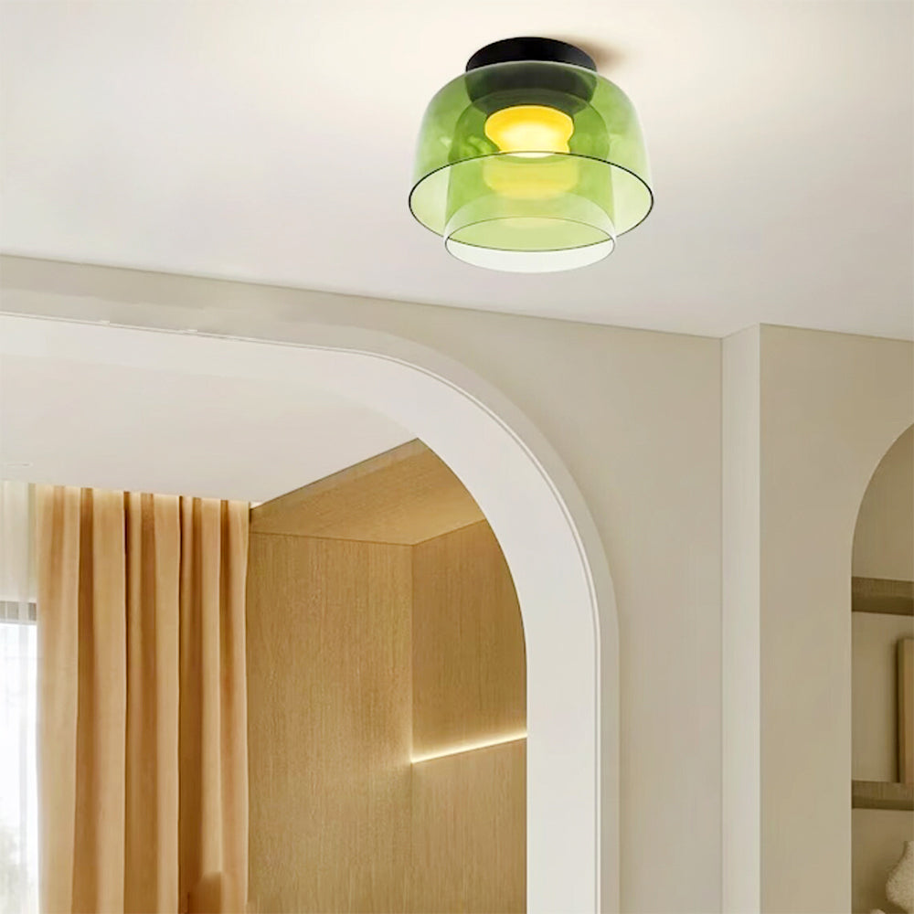 Aria Modern Simple Creative Glass Flush Mount Ceiling Light - Neutral Decor