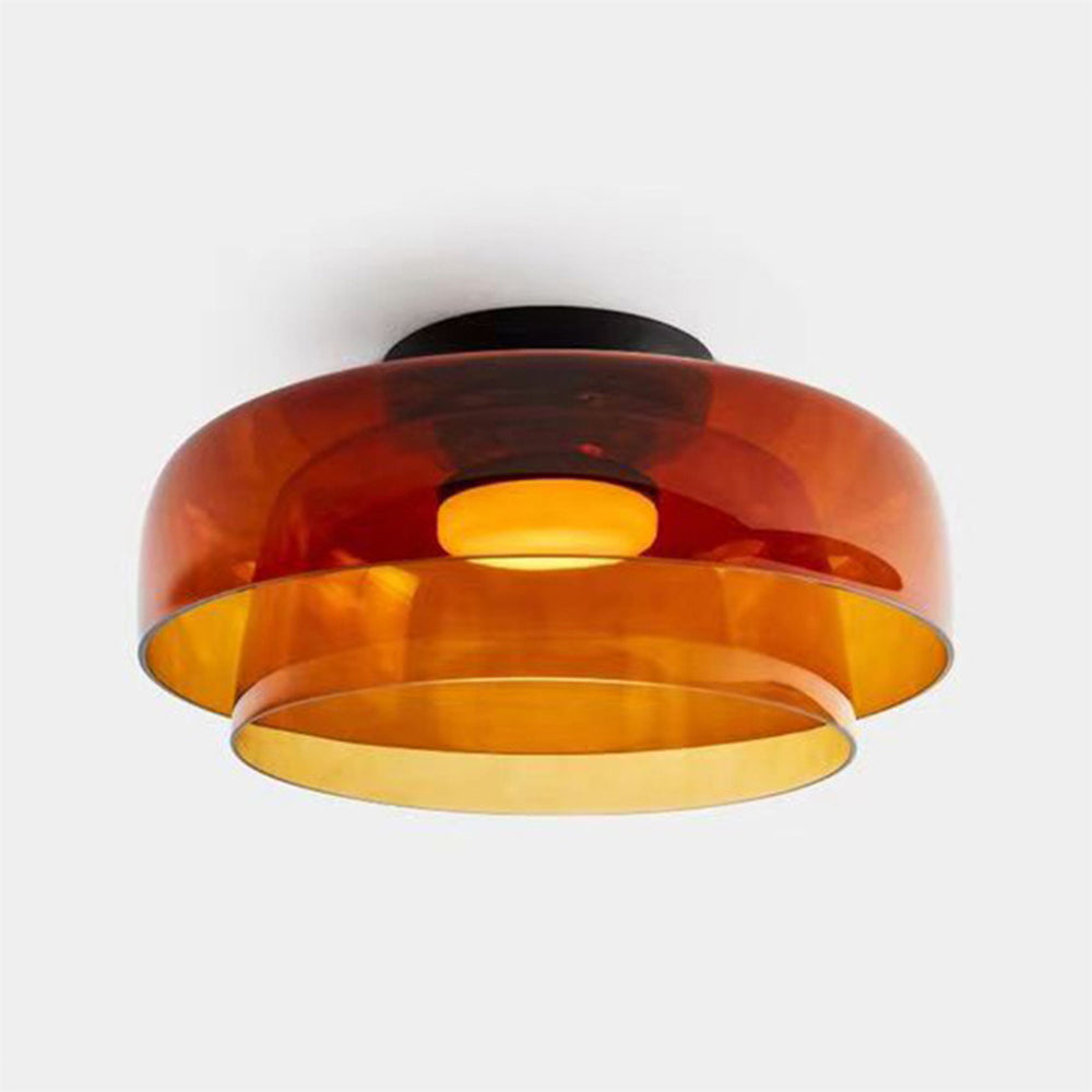 Aria Modern Simple Creative Glass Flush Mount Ceiling Light - Neutral Decor