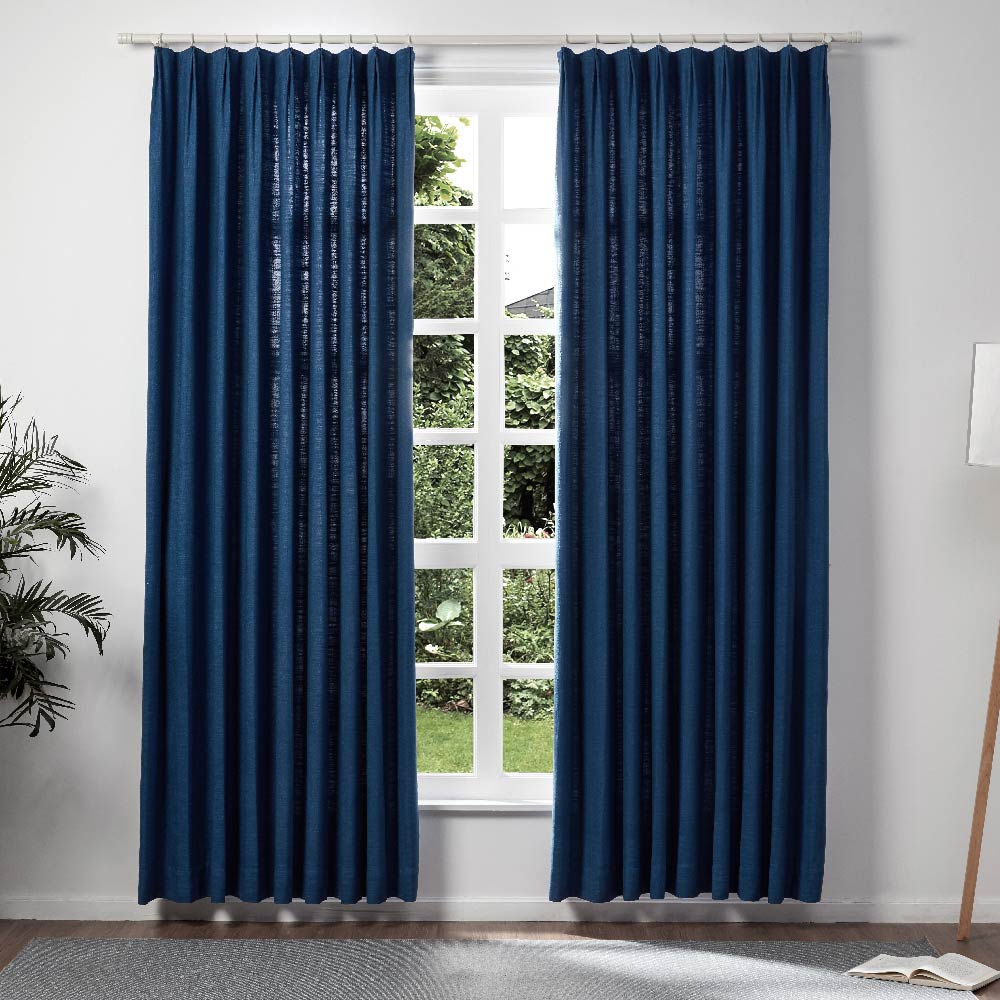 Lily Linen Curtains & Drapes Soft Top-Neutral Decor