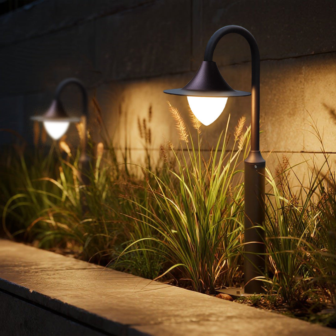 Woody Minimalist Elegance Outdoor Path Light