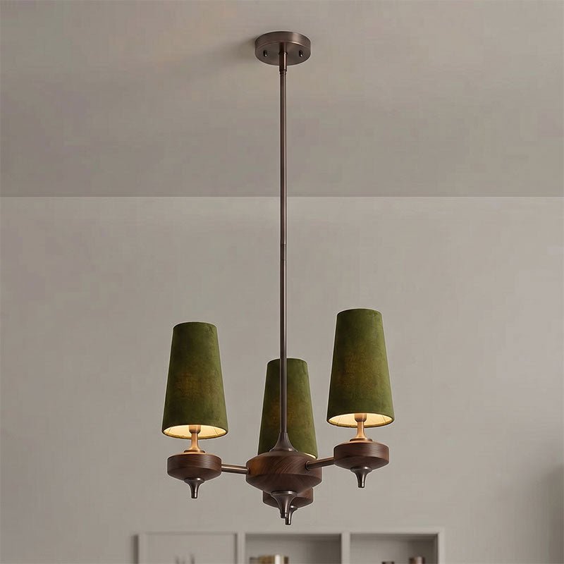 Orlan Shade Chandelier-Neutral Decor