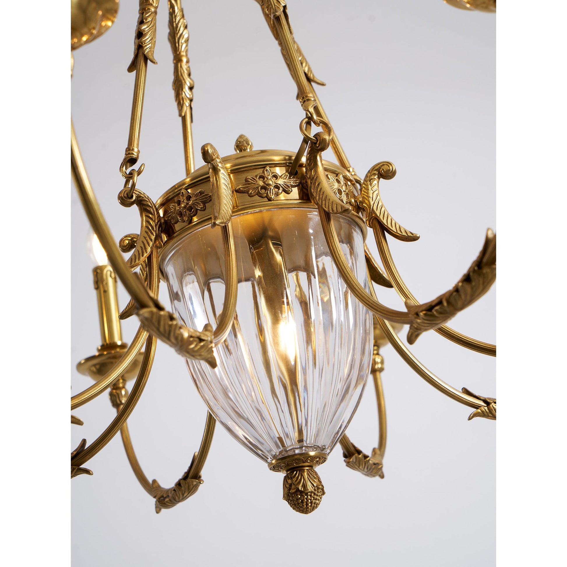 The Ashford Chandelier shown against a neutral background.