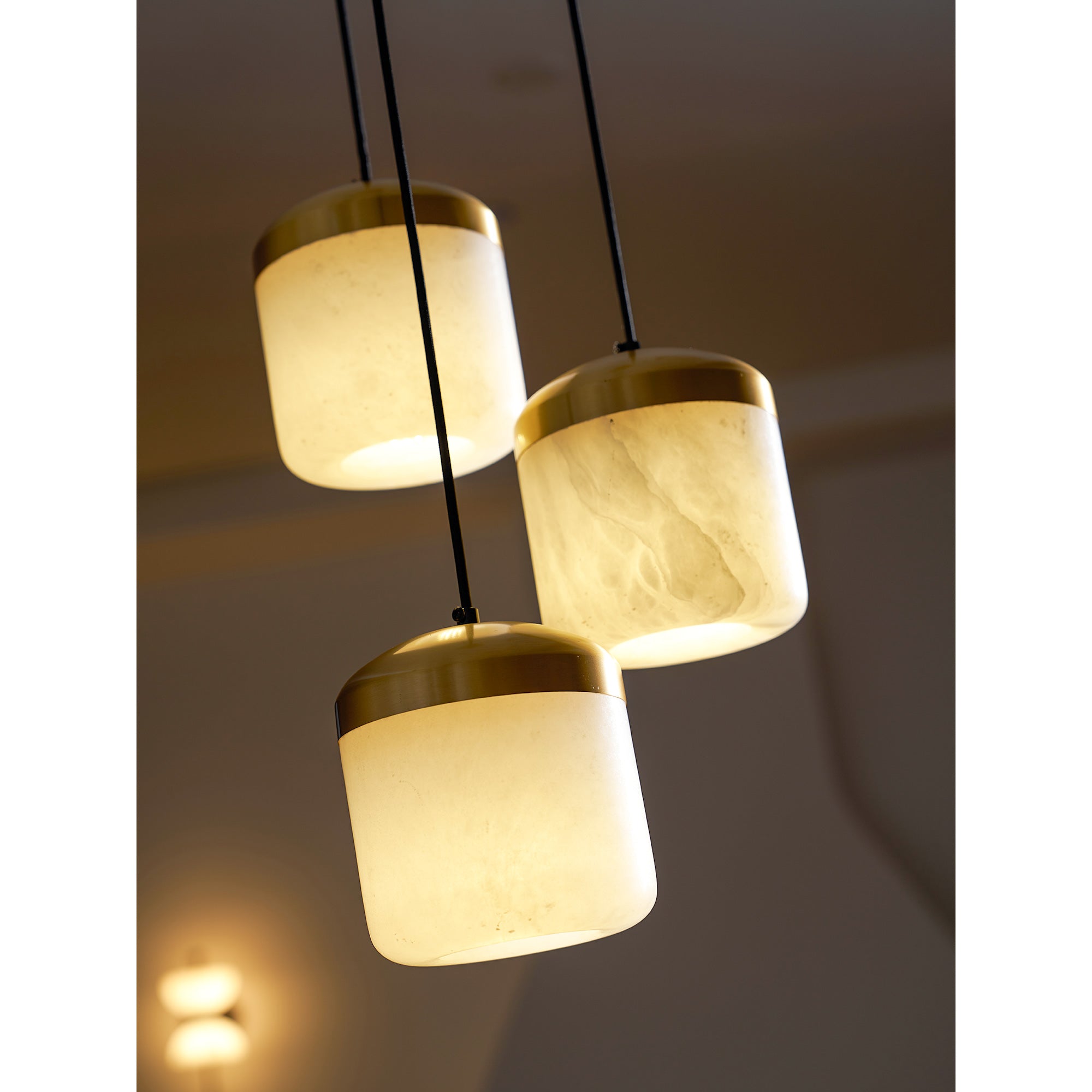 Asta Alabaster Pendant Lamp in a minimalist interior.
