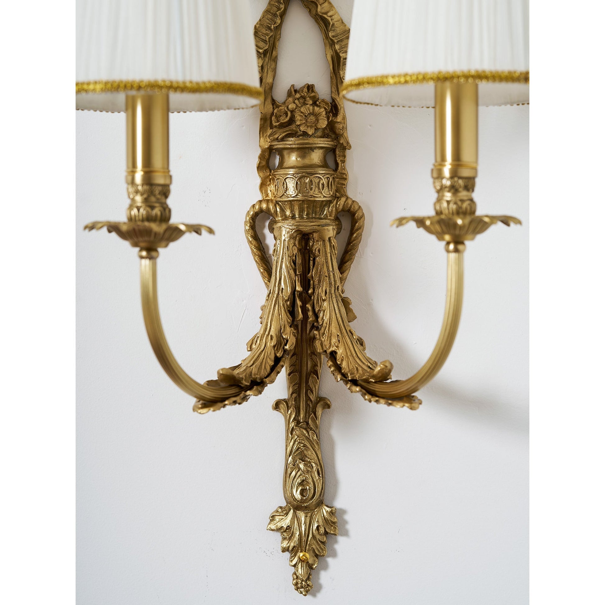 The Claudine Wall Lamp in a home office setting.
