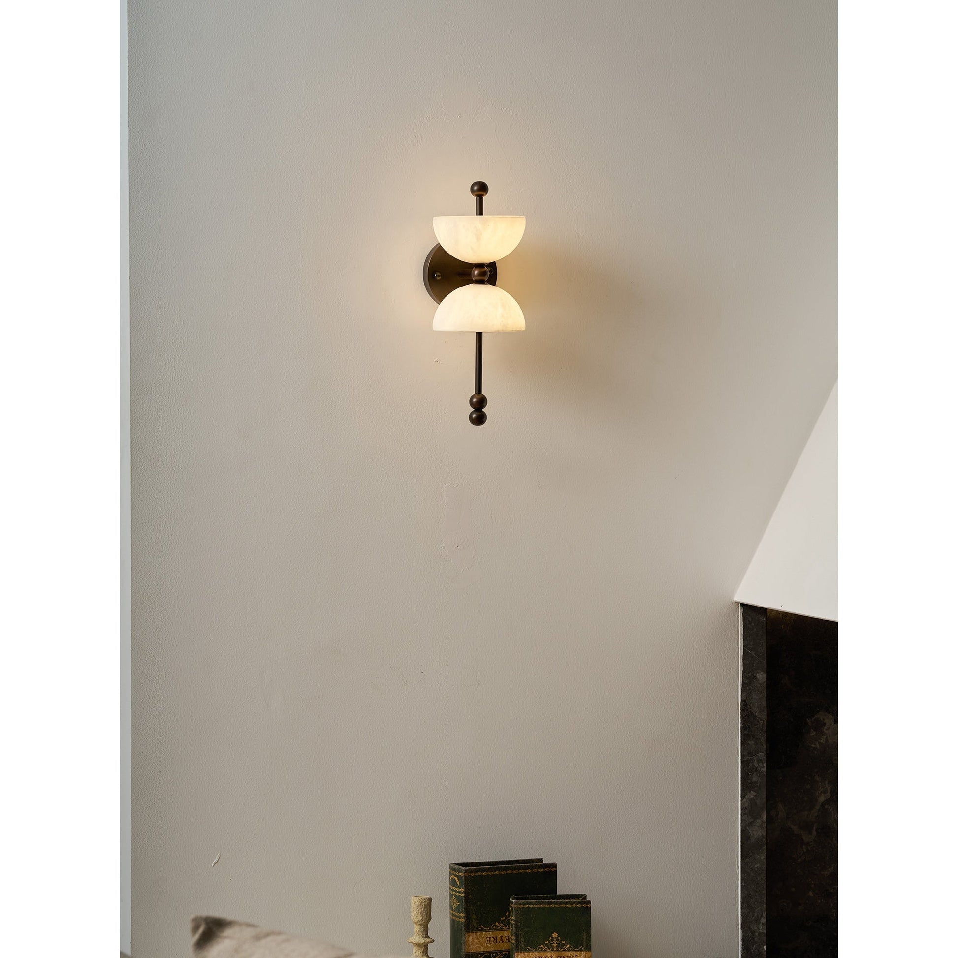 The lamp shown against a light background.