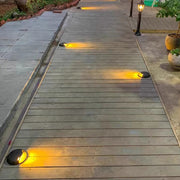 Spirited Side-Lit Minimalist Outdoor Well Lights