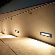 Gal LED Recessed Minimalist Outdoor Step Lights