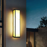 Godwin Rectangle LED Steel Outdoor Wall Mounted Lights