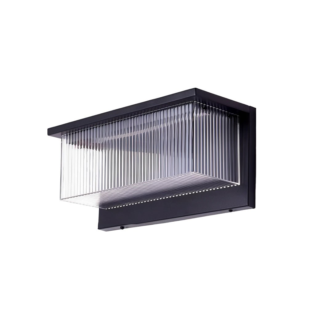 Leonard Striped Modern Outdoor Wall Lights