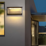Leonard Striped Modern Outdoor Wall Lights