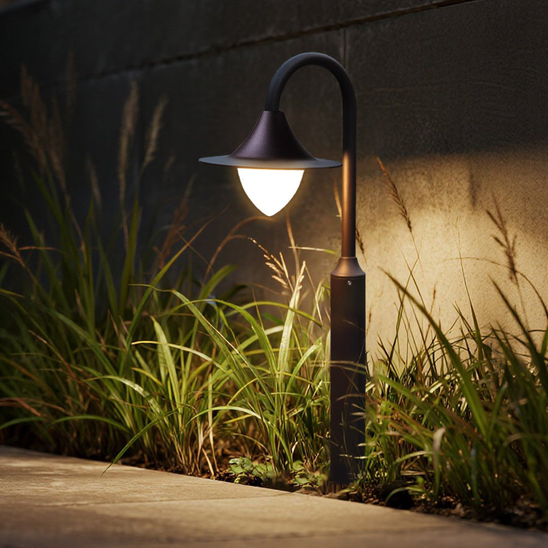 Woody Minimalist Elegance Outdoor Path Light