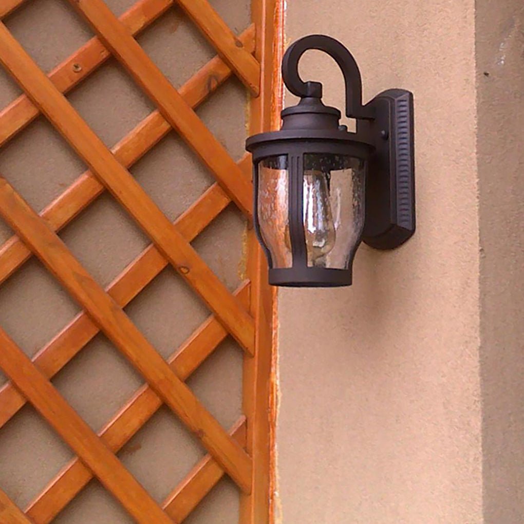 Joshua Retro Creative Vintage Glass Outdoor Wall Lights