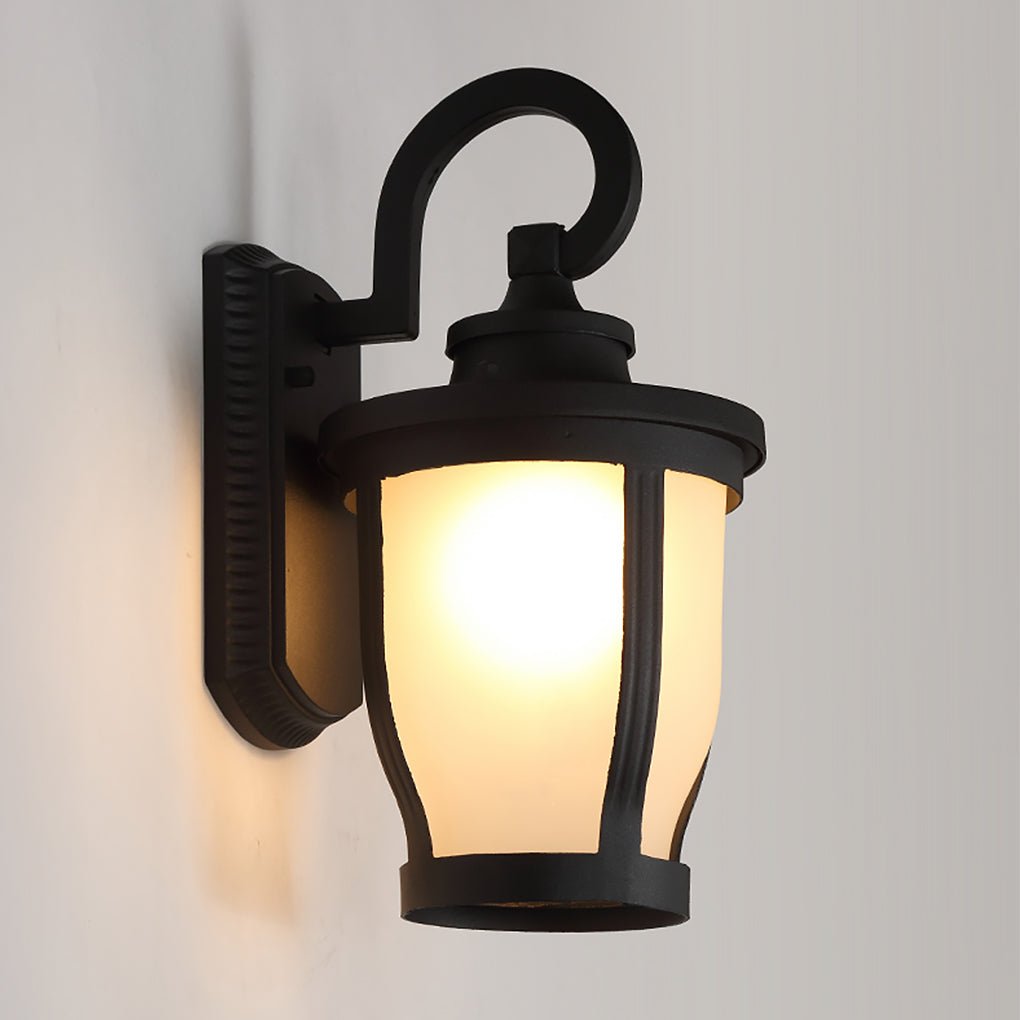 Joshua Retro Creative Vintage Glass Outdoor Wall Lights