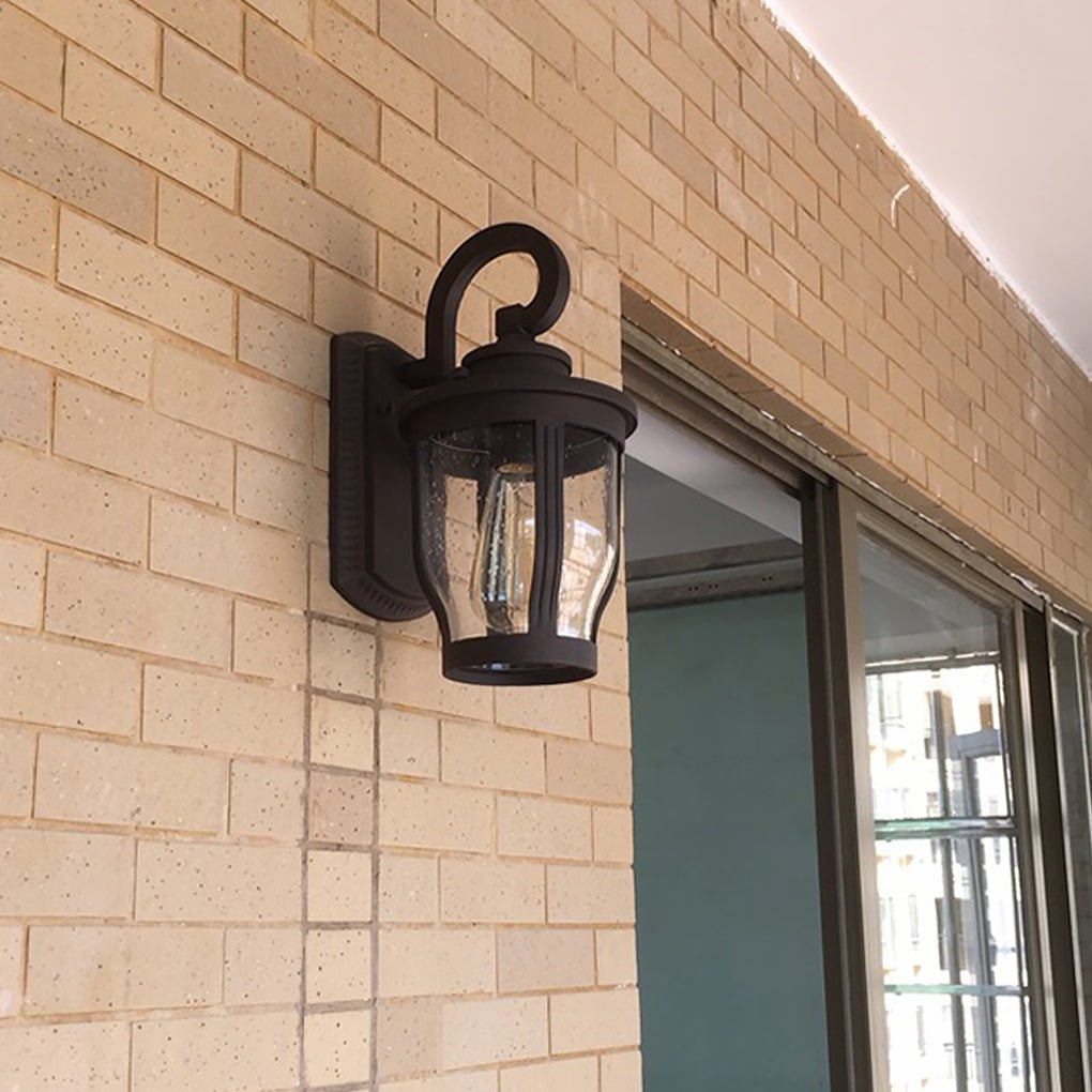 Joshua Retro Creative Vintage Glass Outdoor Wall Lights