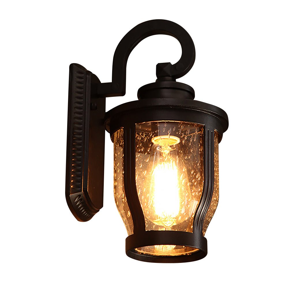 Joshua Retro Creative Vintage Glass Outdoor Wall Lights