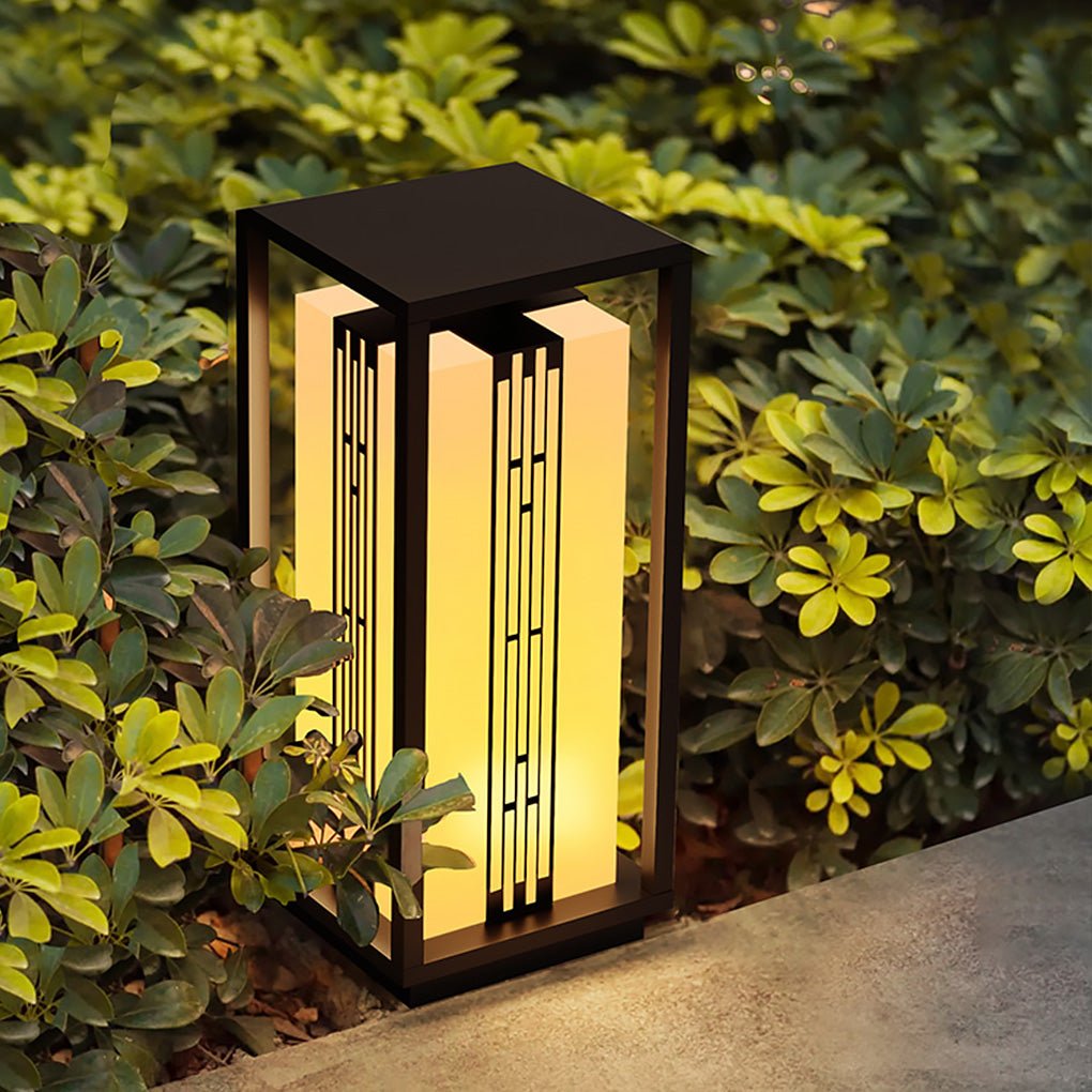 Harmoy Classic Elegant Retro Marble Outdoor Lamp