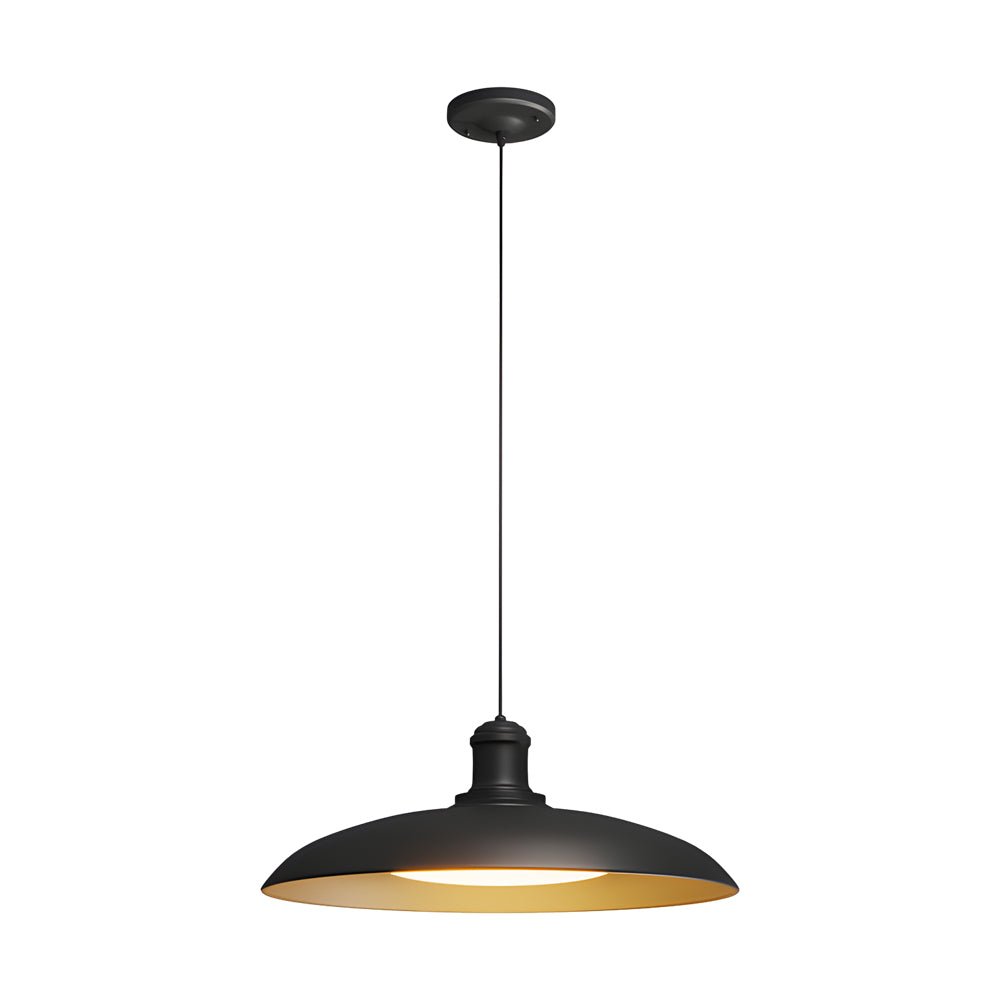 Shamus Classic Round Carbide Steel Outdoor Pendant Light