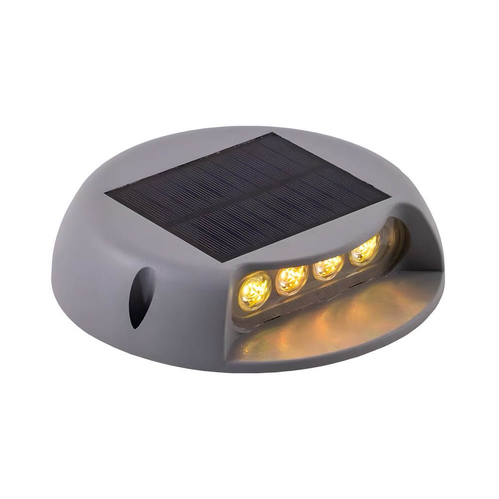 Enduran Round Solar LED Step/Deck ABS Outdoor Light