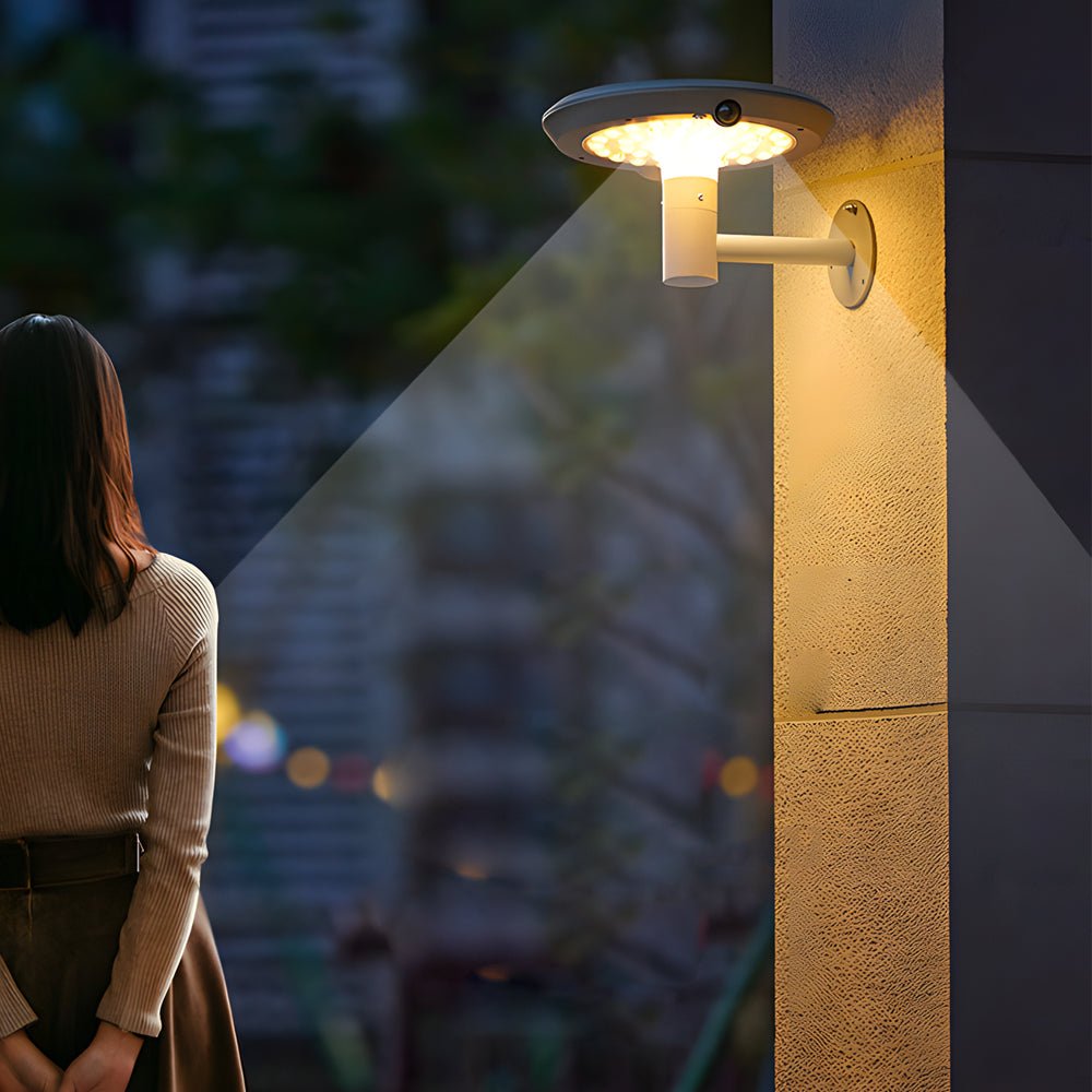 Round Classic LED Outdoor Wall Light