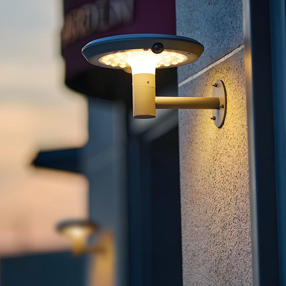 Round Classic LED Outdoor Wall Light