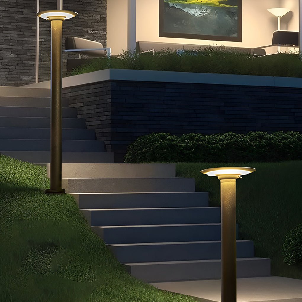 Laure Innovative UFO-Shaped Outdoor Pathway Light