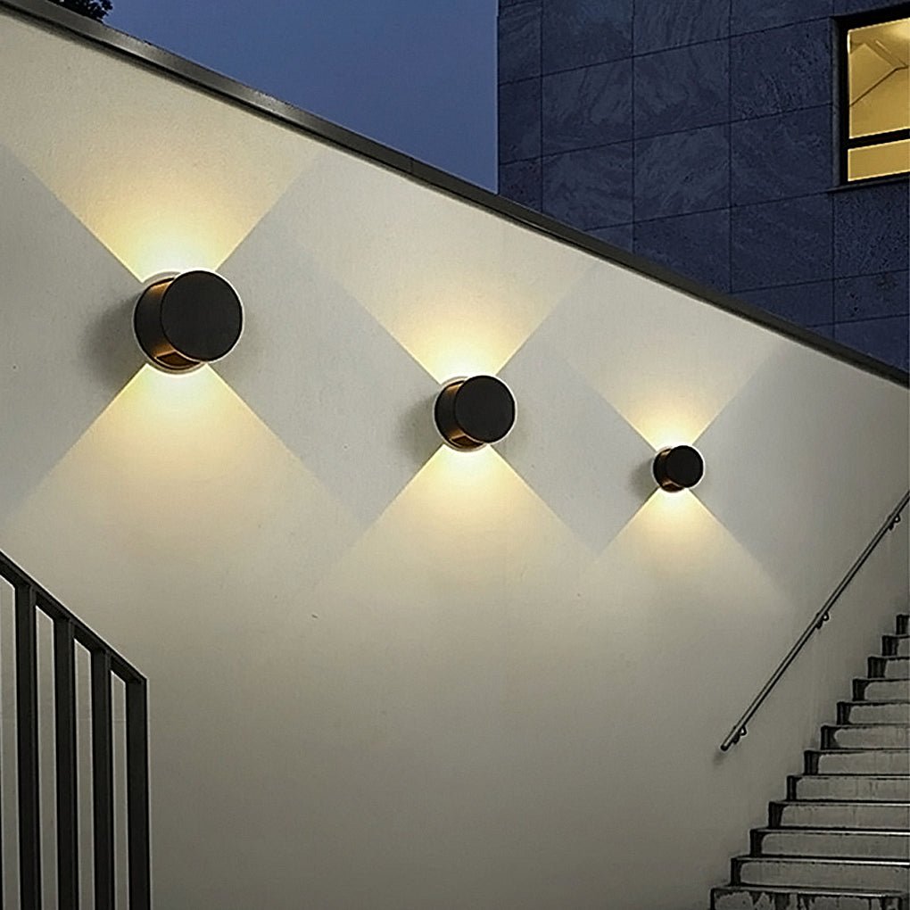 Virginia Round Balcony Outdoor Wall Lights