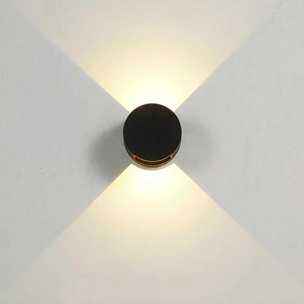 Virginia Round Balcony Outdoor Wall Lights