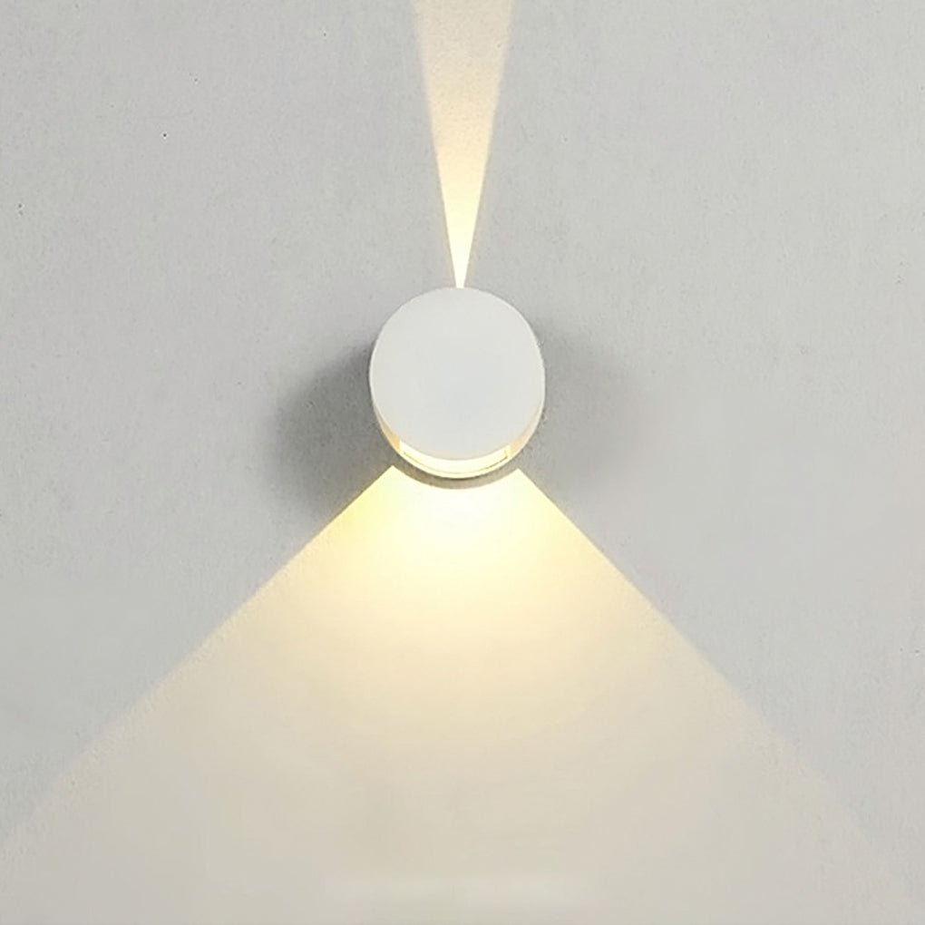 Virginia Round Balcony Outdoor Wall Lights