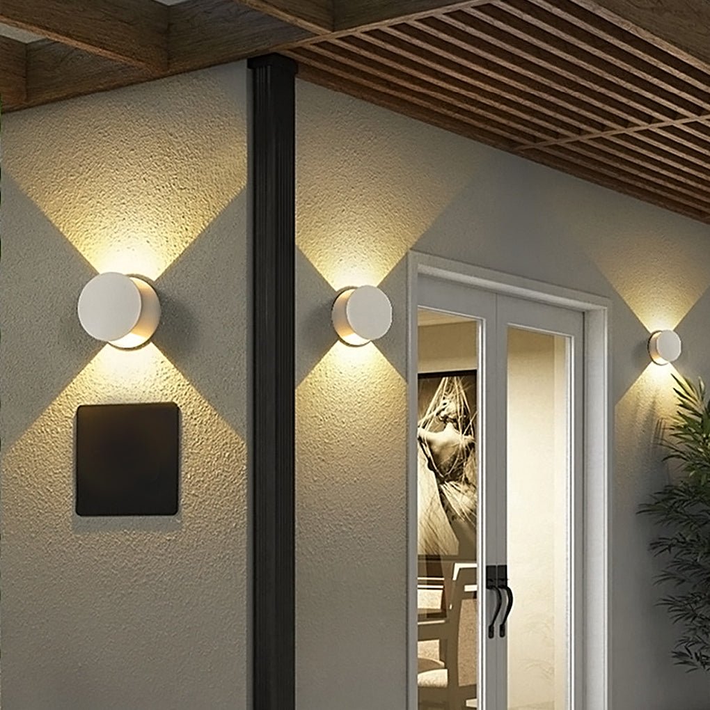 Virginia Round Balcony Outdoor Wall Lights